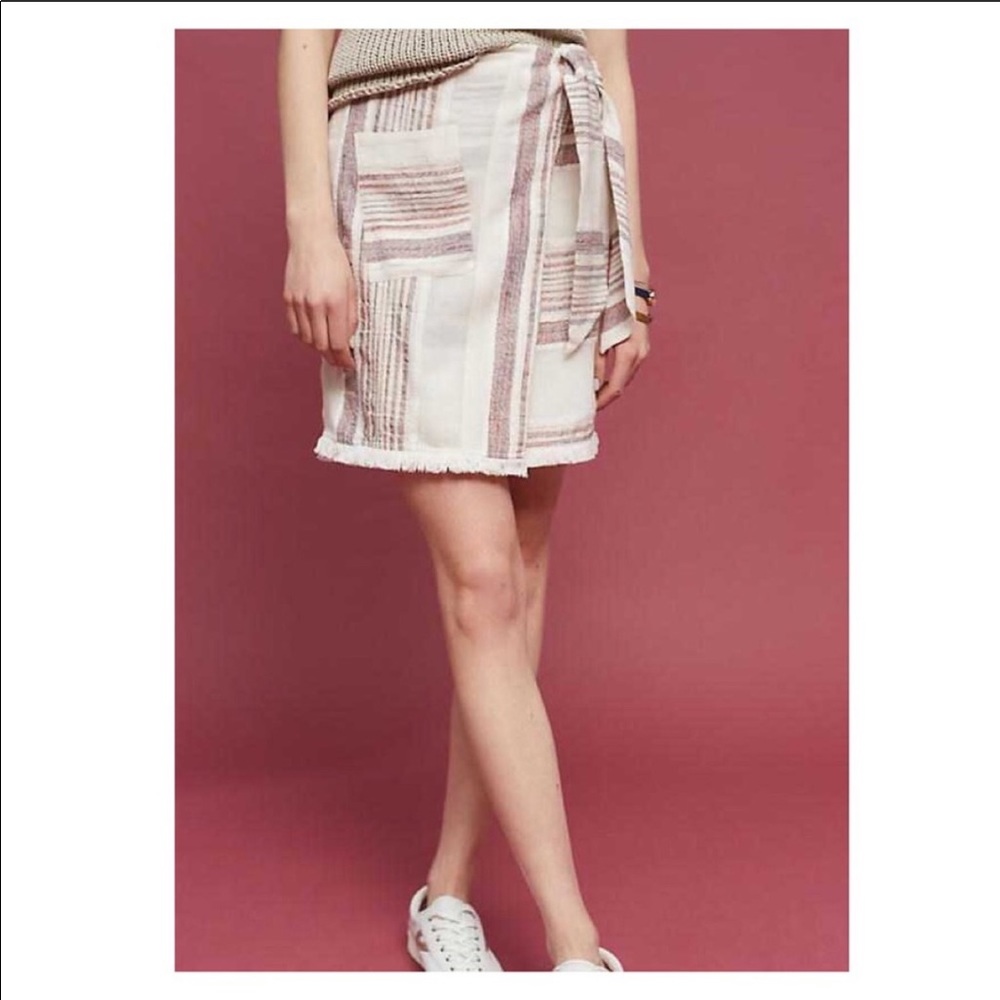 Anthropologie Holding Horses Avery Wrap Skirt - Picture 4 of 7